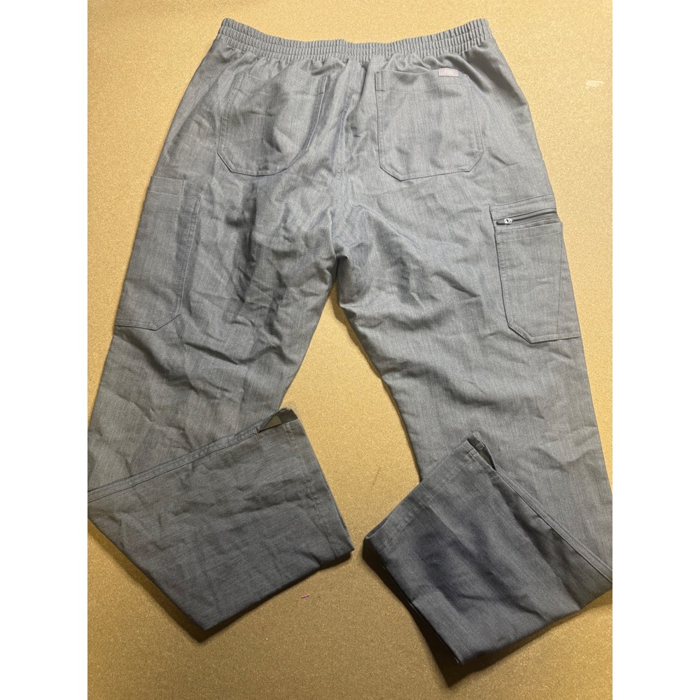 Figs Technical Collection Gray Teal Drawstring Sc… - image 7